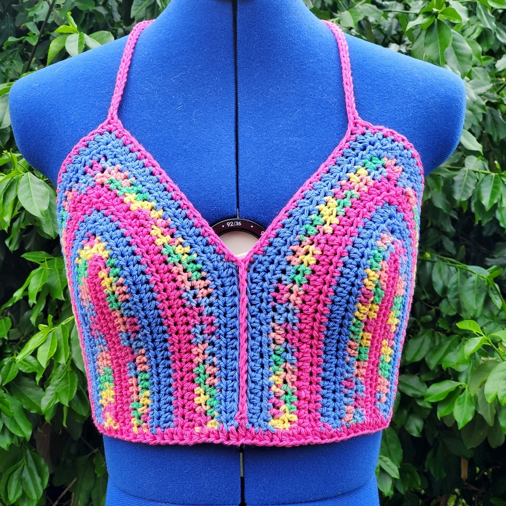 Summer Crop Top Crochet